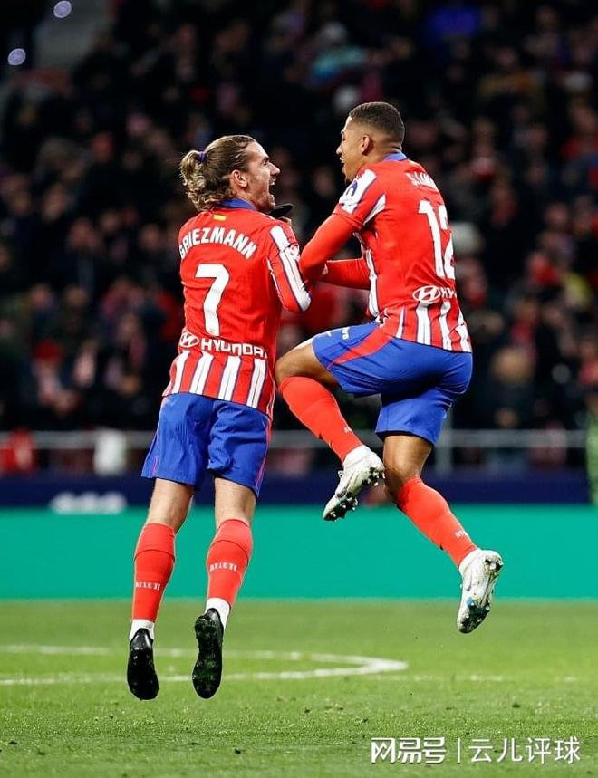 关于西甲马竞3-0塞维利亚阿尔马达传射阿尔瓦雷斯、格列兹曼建功的信息