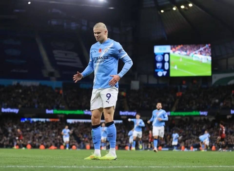 关于哈兰德本赛季多项数据创生涯新高每90分钟1.36球的信息  第2张