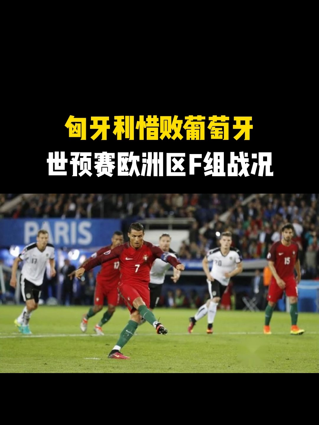 关于世预赛匈牙利2-3葡萄牙坎塞洛绝杀的信息  第1张