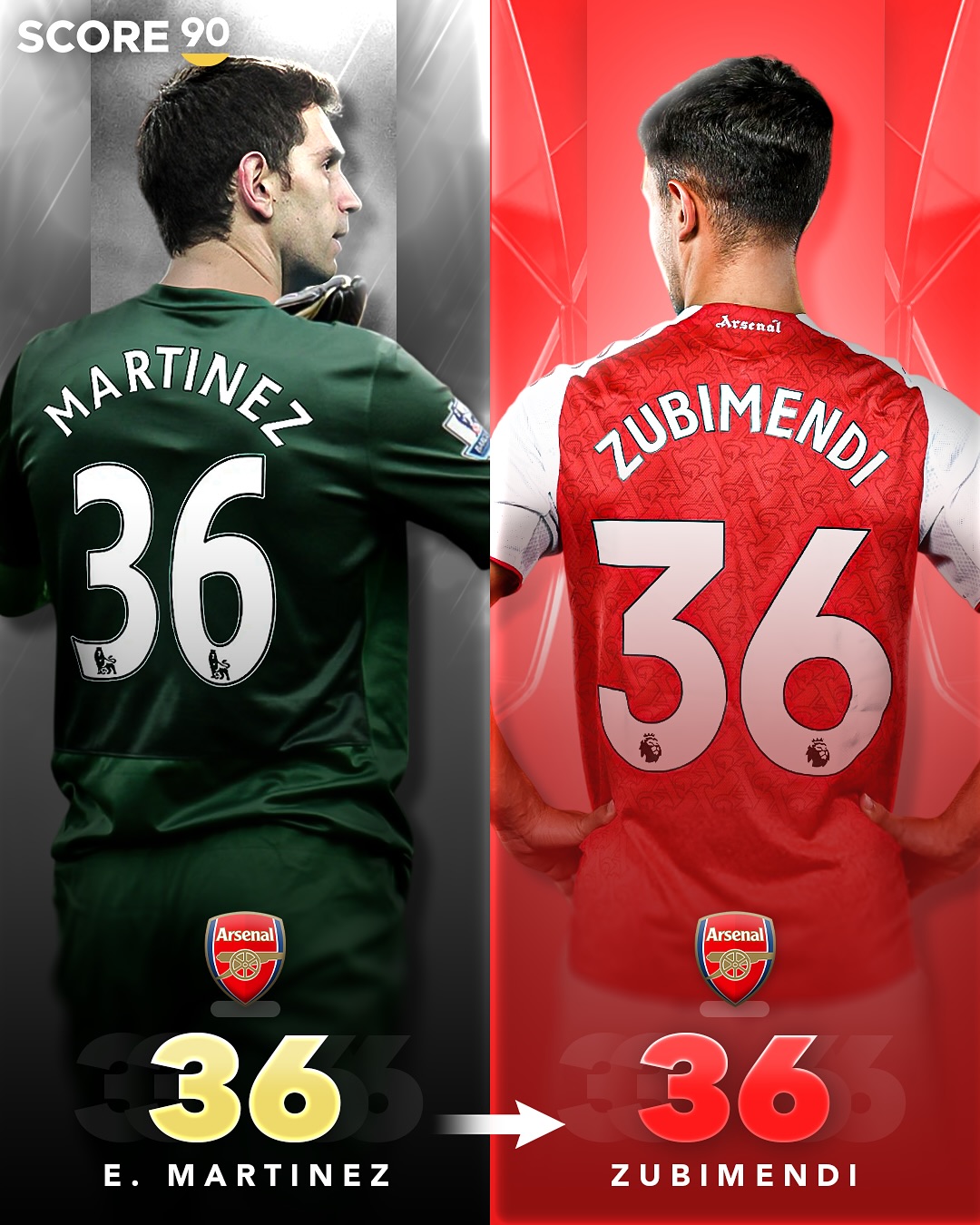 关于哲凯赖什社媒发布身穿阿森纳球衣照片枪手新中锋引关注的信息