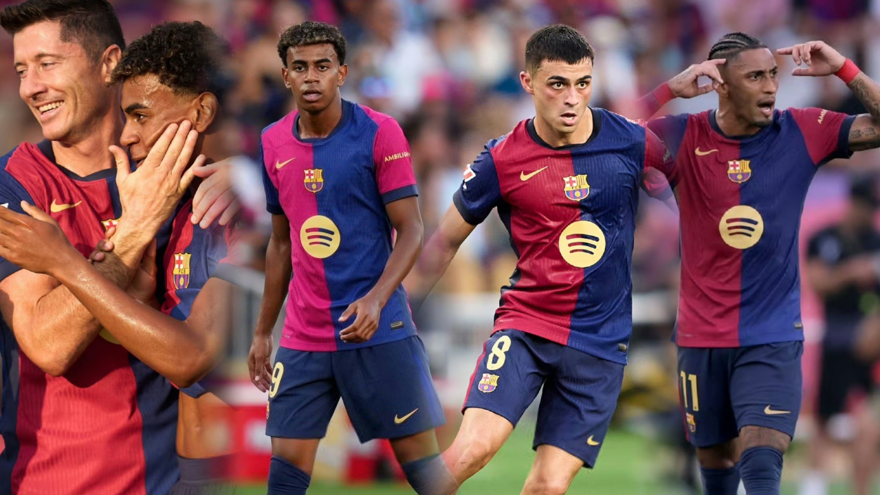 关于亚马尔训练场戏耍莱万和加维巴萨开启新赛季备战的信息