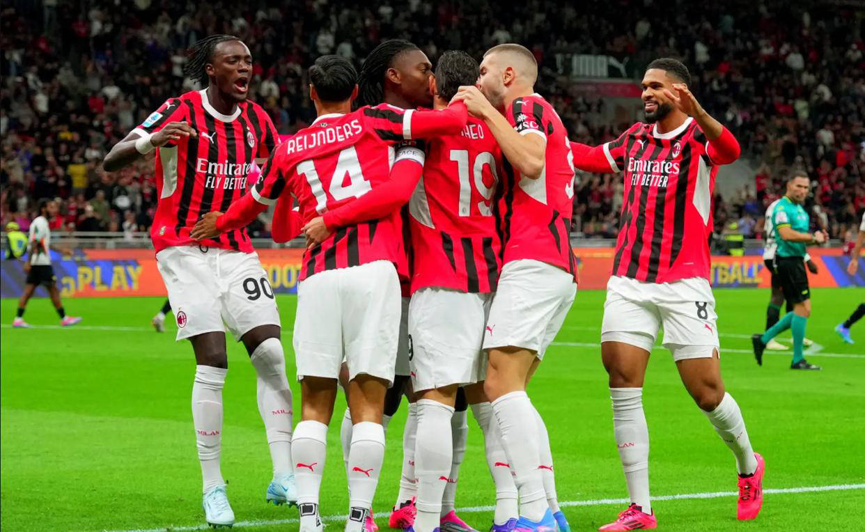 关于意甲AC米兰2-2比萨红黑军团错失扩大优势机会的信息  第1张